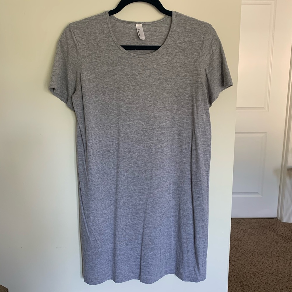 American Apparel t-shirt dress